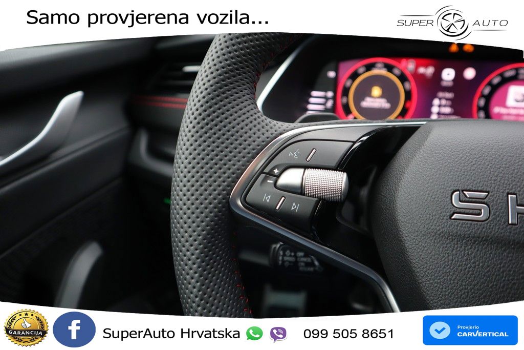 Škoda Octavia Combi RS 2.0 TSI (265 KS) DSG MATRIX+GR SJED+KAM
