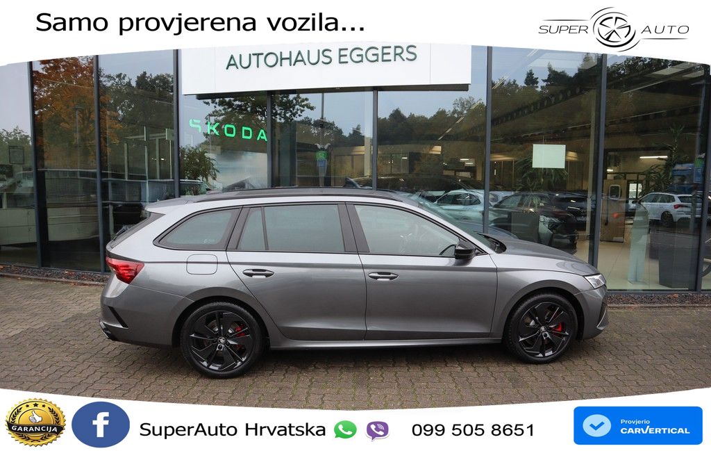 Škoda Octavia Combi RS 2.0 TSI (265 KS) DSG MATRIX+GR SJED+KAM