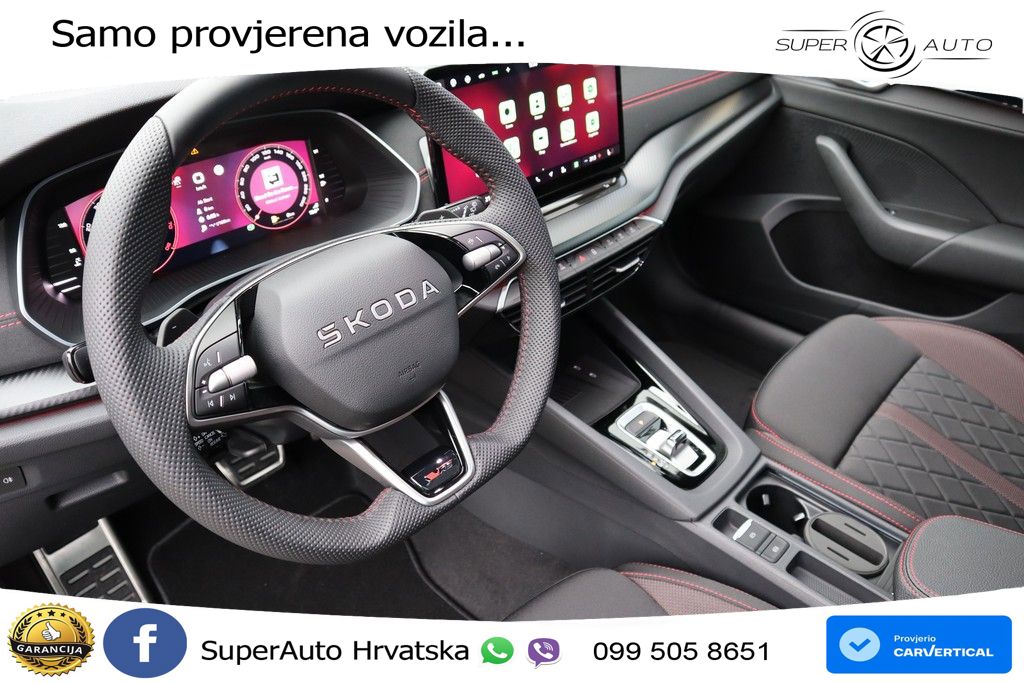 Škoda Octavia Combi RS 2.0 TSI (265 KS) DSG MATRIX+GR SJED+KAM