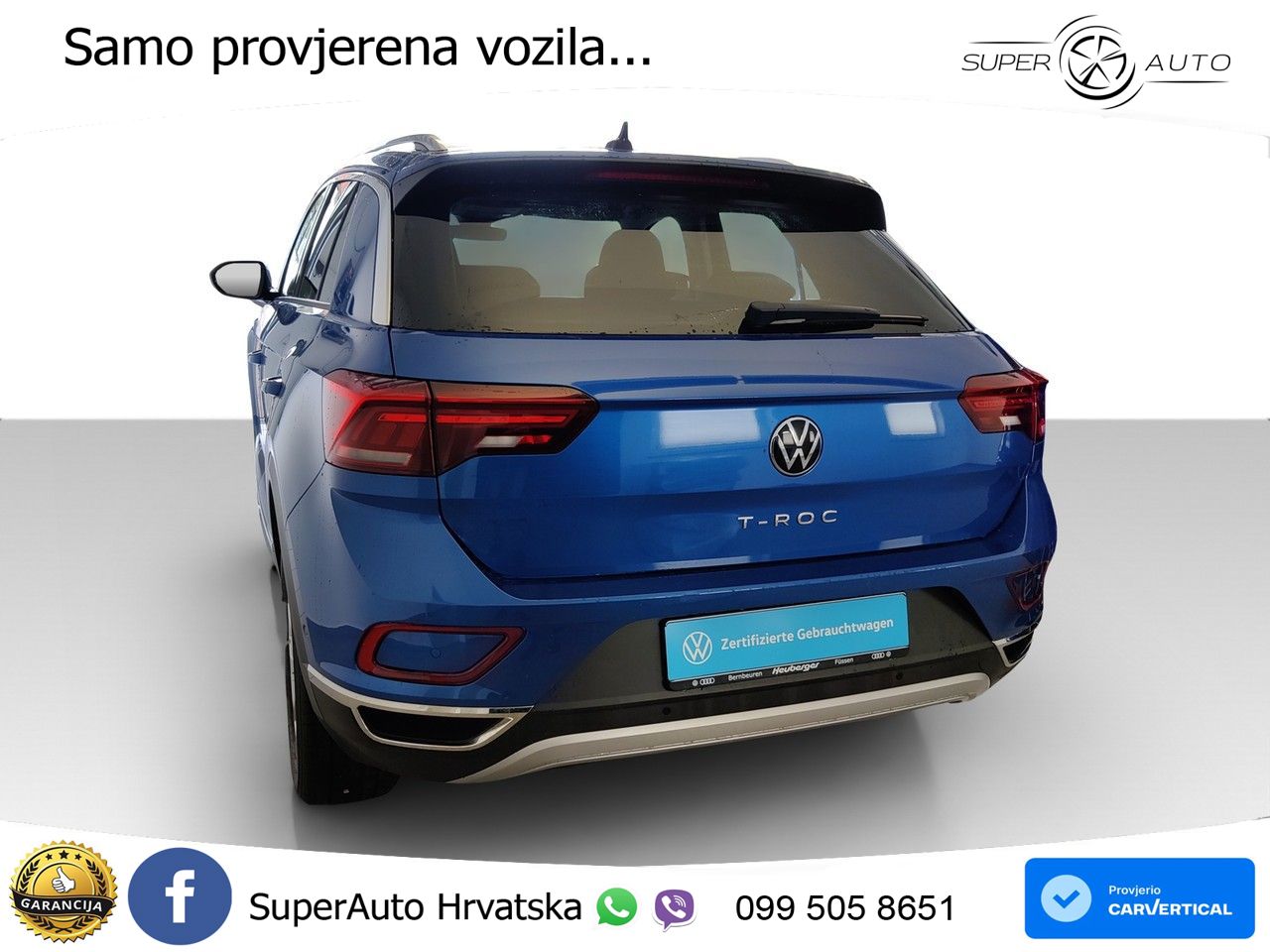Volkswagen T-Roc I 1.5 TSI (150 KS) DSG LED+GR SJED+ACC