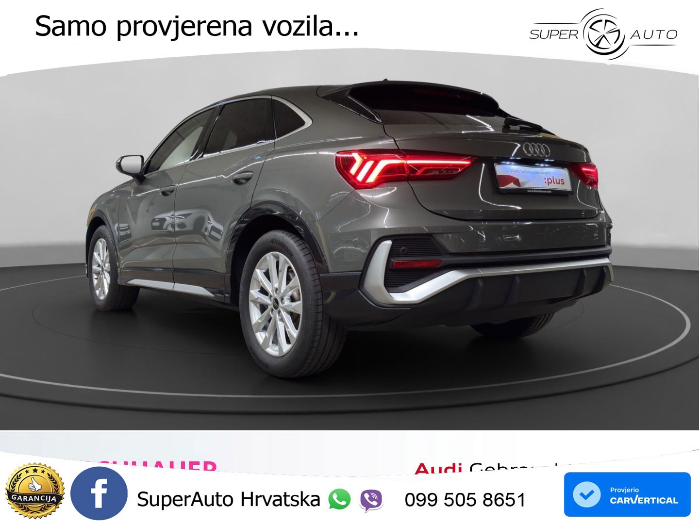 Audi Q3 II Sportback 35 TFSI (150 KS) S tronic S line LED+GR SJED+ACC