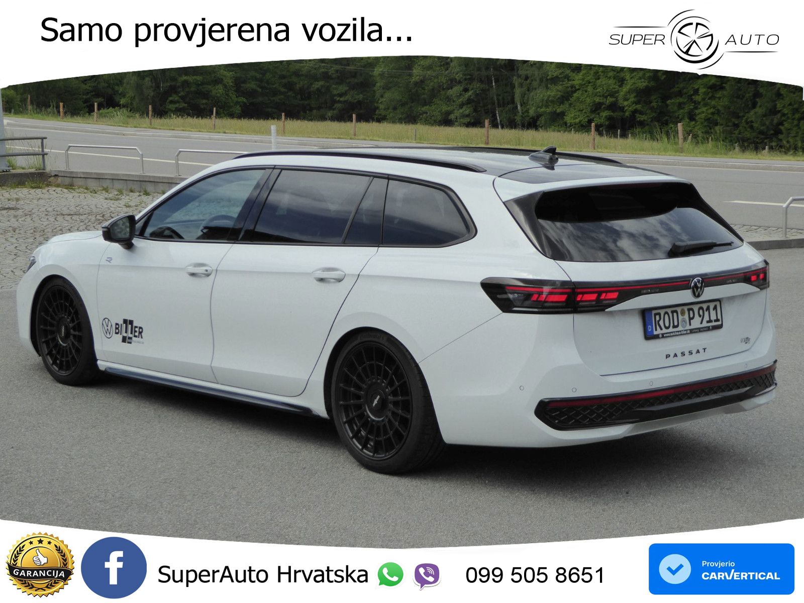 Volkswagen Passat Variant 2.0 TDI (193 KS) 4MOTION DSG R-Line LED+GR SJED+ACC