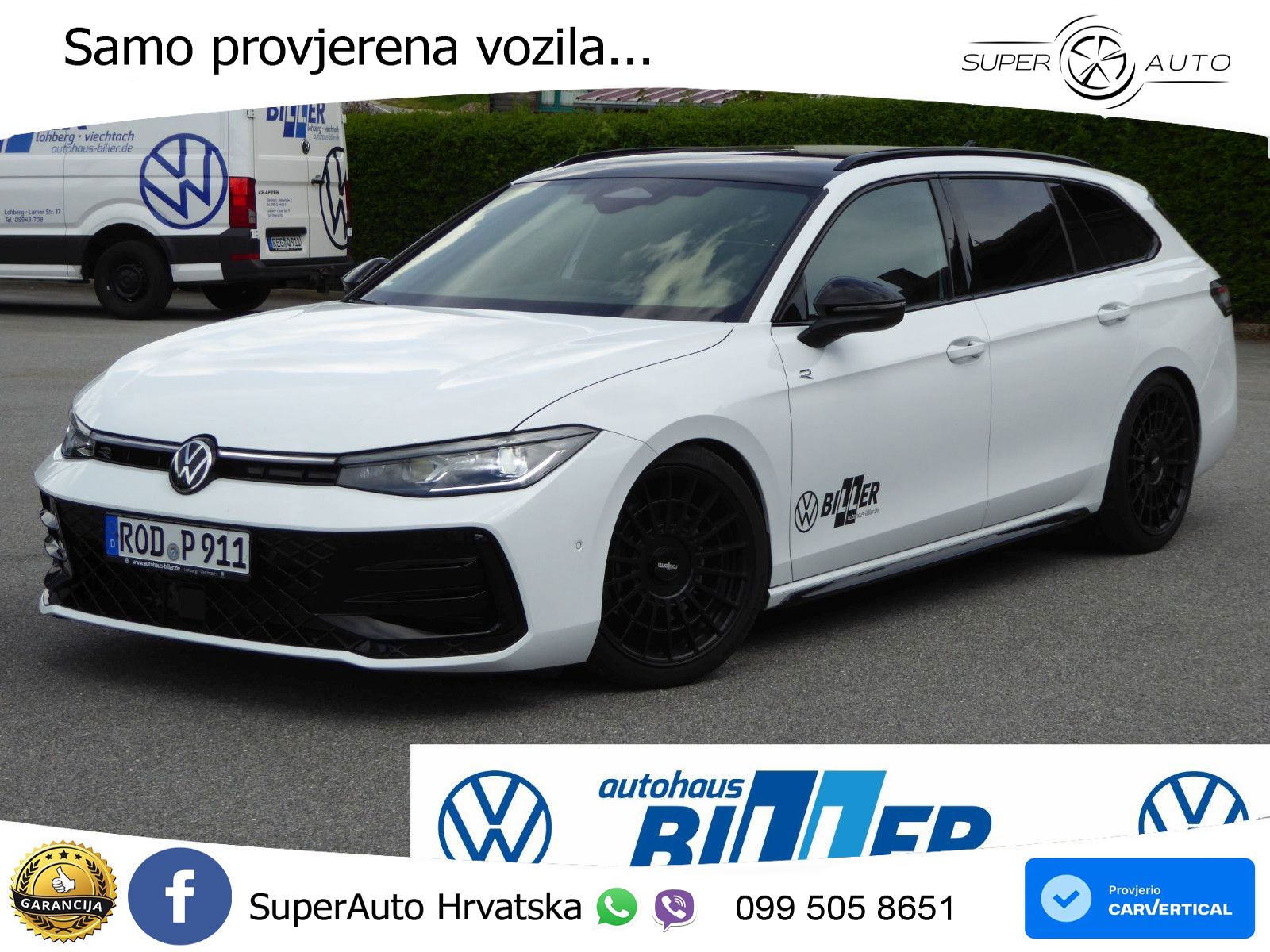 Volkswagen Passat Variant 2.0 TDI (193 KS) 4MOTION DSG R-Line LED+GR SJED+ACC