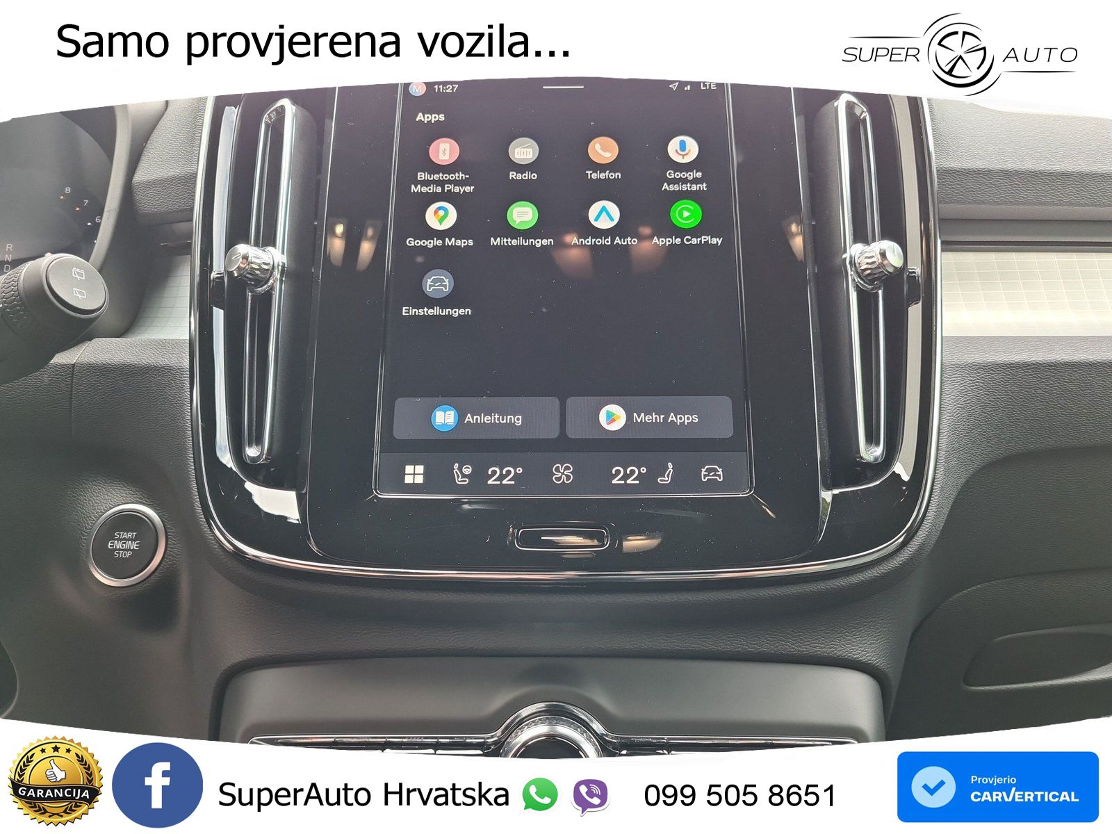 Volvo XC40 2.0 B3 163 KS Automatic LED+GR SJED+ACC