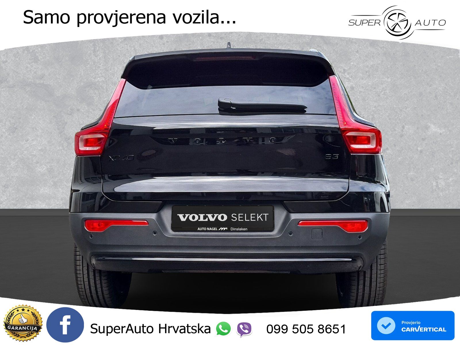Volvo XC40 2.0 B3 163 KS Automatic LED+GR SJED+ACC