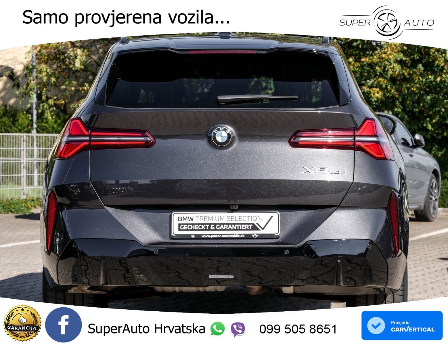BMW X3 20d xDrive Steptronic M Sport ACC+GR SJED+360+PANO