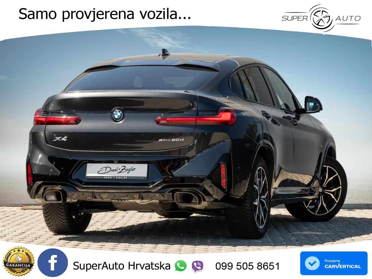 BMW X4 20d (190 KS) xDrive Steptronic M Sport LED+GR SJED+ACC