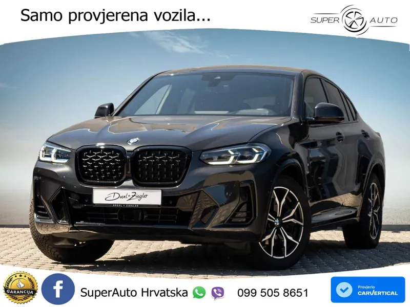 BMW X4 20d (190 KS) xDrive Steptronic M Sport LED+GR SJED+ACC