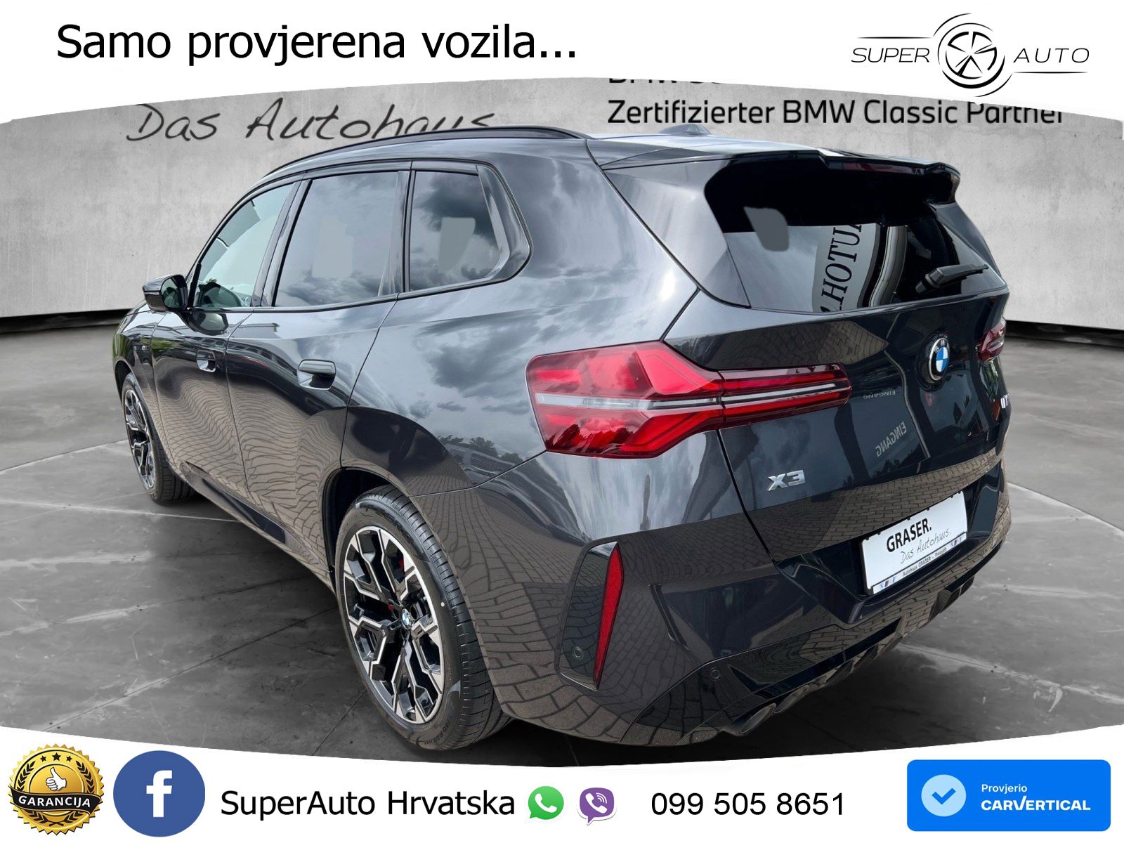 BMW X3 M50 xDrive Steptronic M Sport LED+GR SJED+ACC