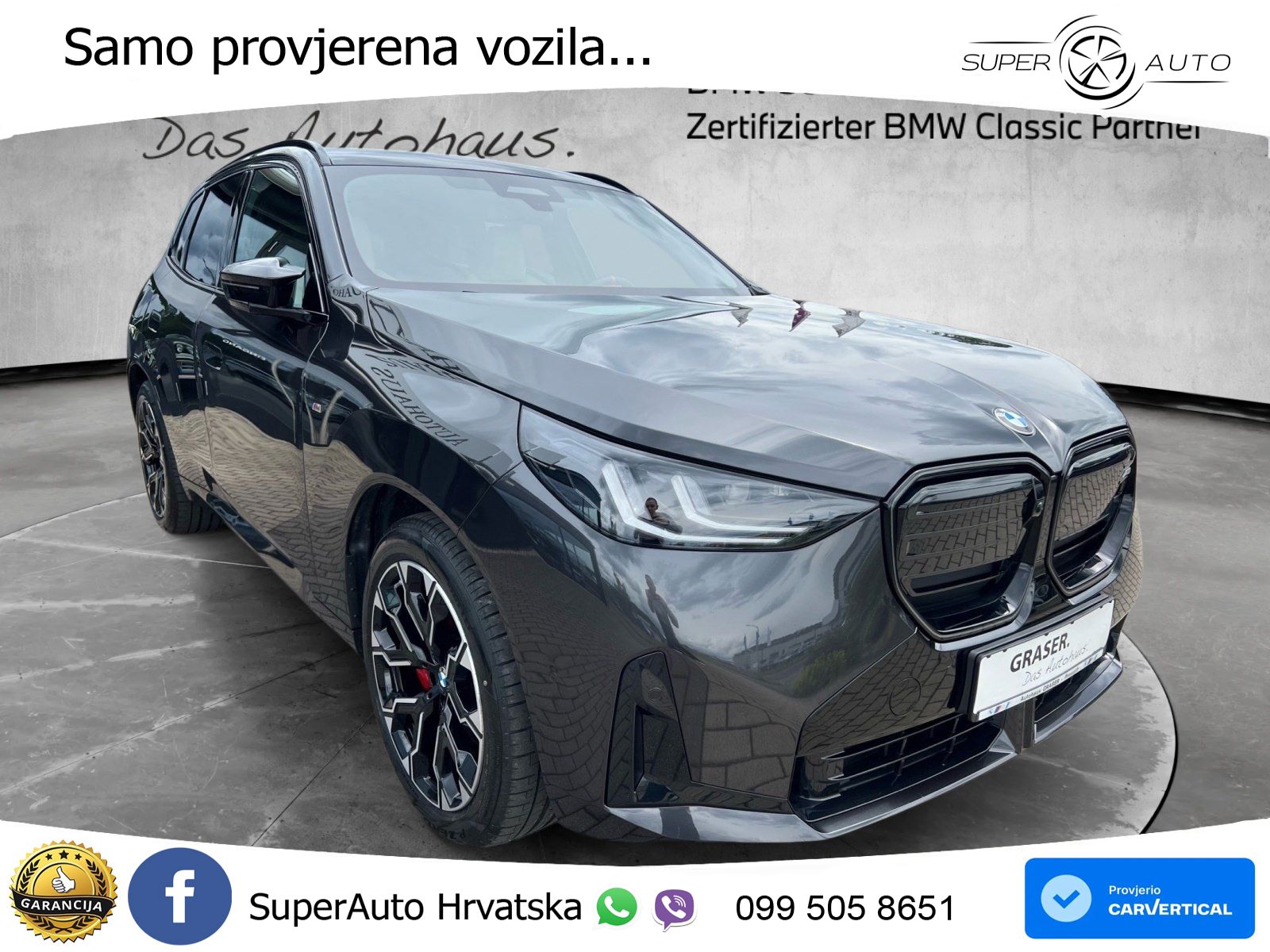 BMW X3 M50 xDrive Steptronic M Sport LED+GR SJED+ACC