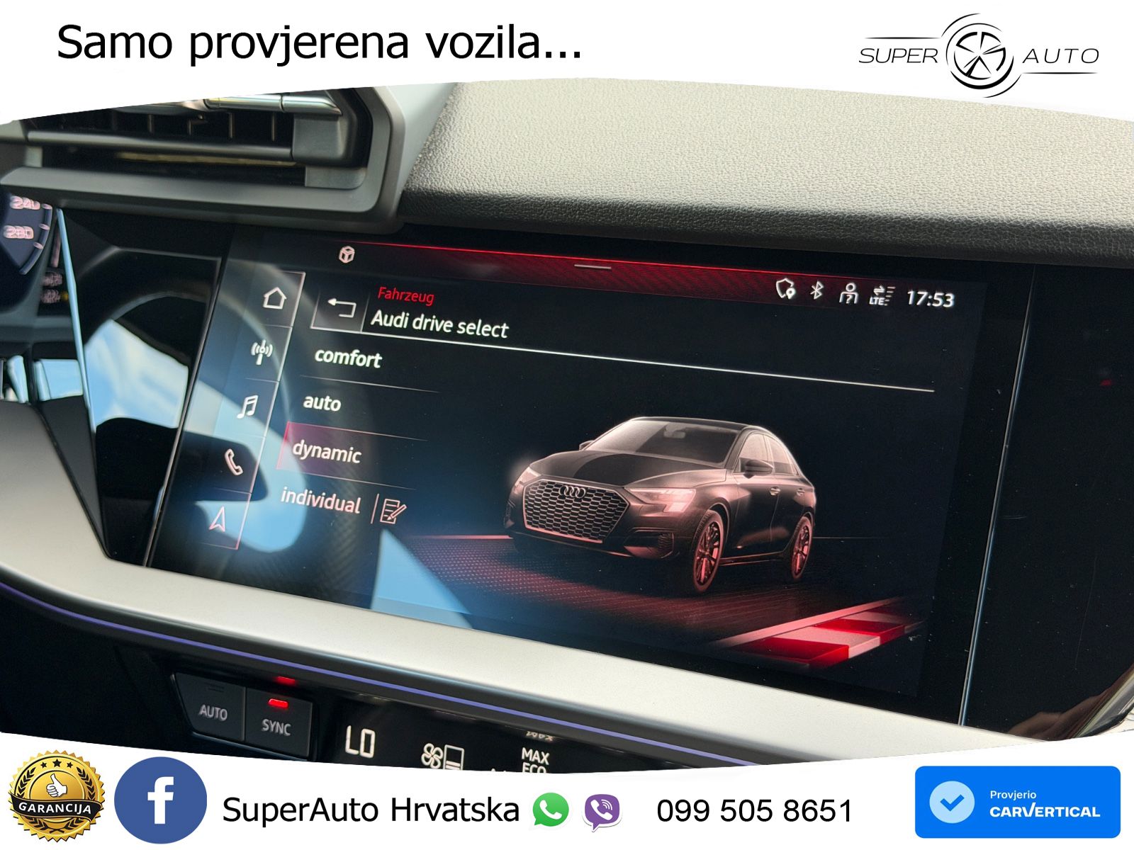 Audi A3 Limuzina 35 TDI (150 KS) S tronic S line LED+GR SJED+ACC