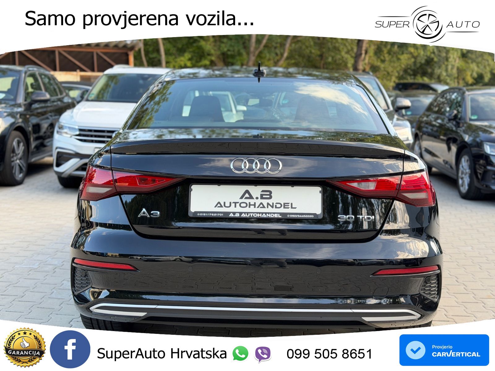Audi A3 Limuzina 35 TDI (150 KS) S tronic S line LED+GR SJED+ACC