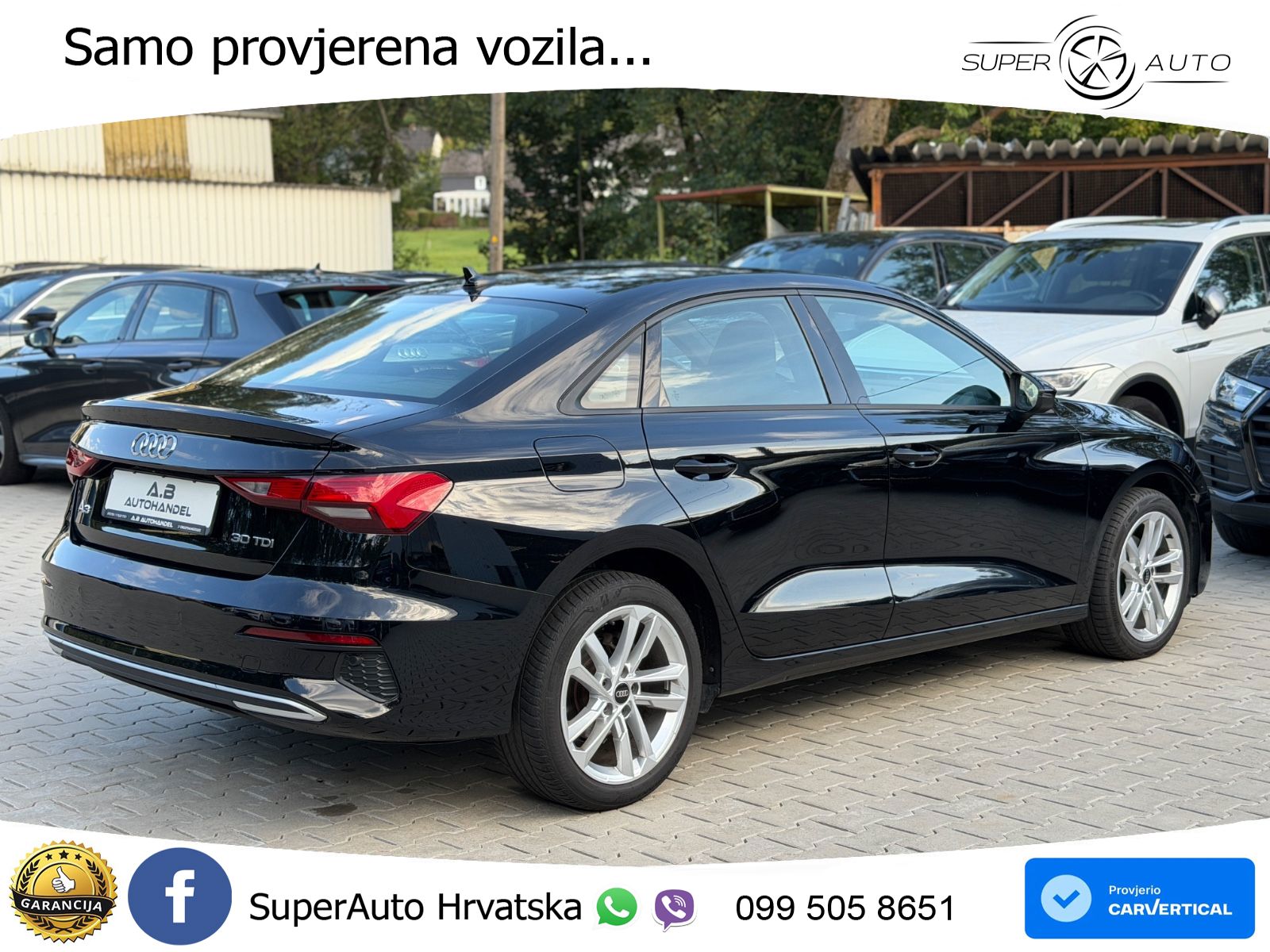 Audi A3 Limuzina 35 TDI (150 KS) S tronic S line LED+GR SJED+ACC