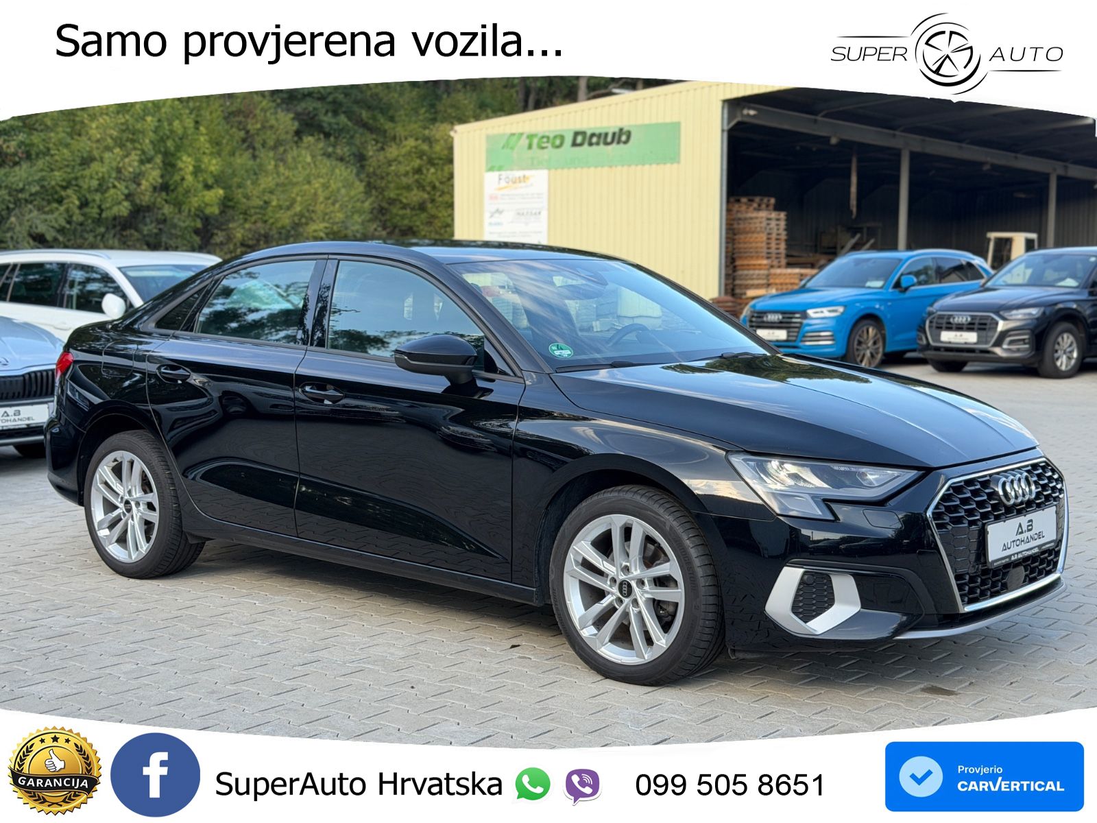 Audi A3 Limuzina 35 TDI (150 KS) S tronic S line LED+GR SJED+ACC