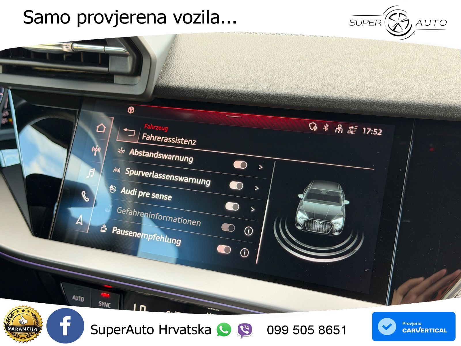 Audi A3 Limuzina 35 TDI (150 KS) S tronic S line LED+GR SJED+ACC