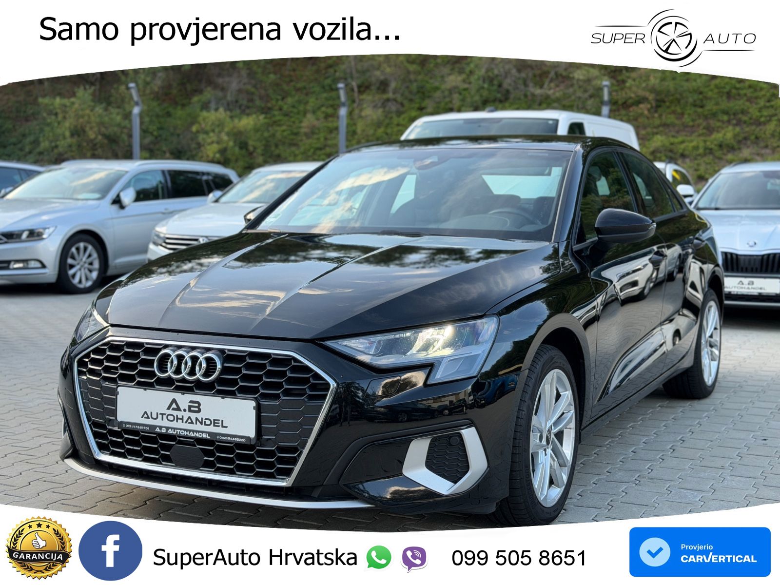Audi A3 Limuzina 35 TDI (150 KS) S tronic S line LED+GR SJED+ACC