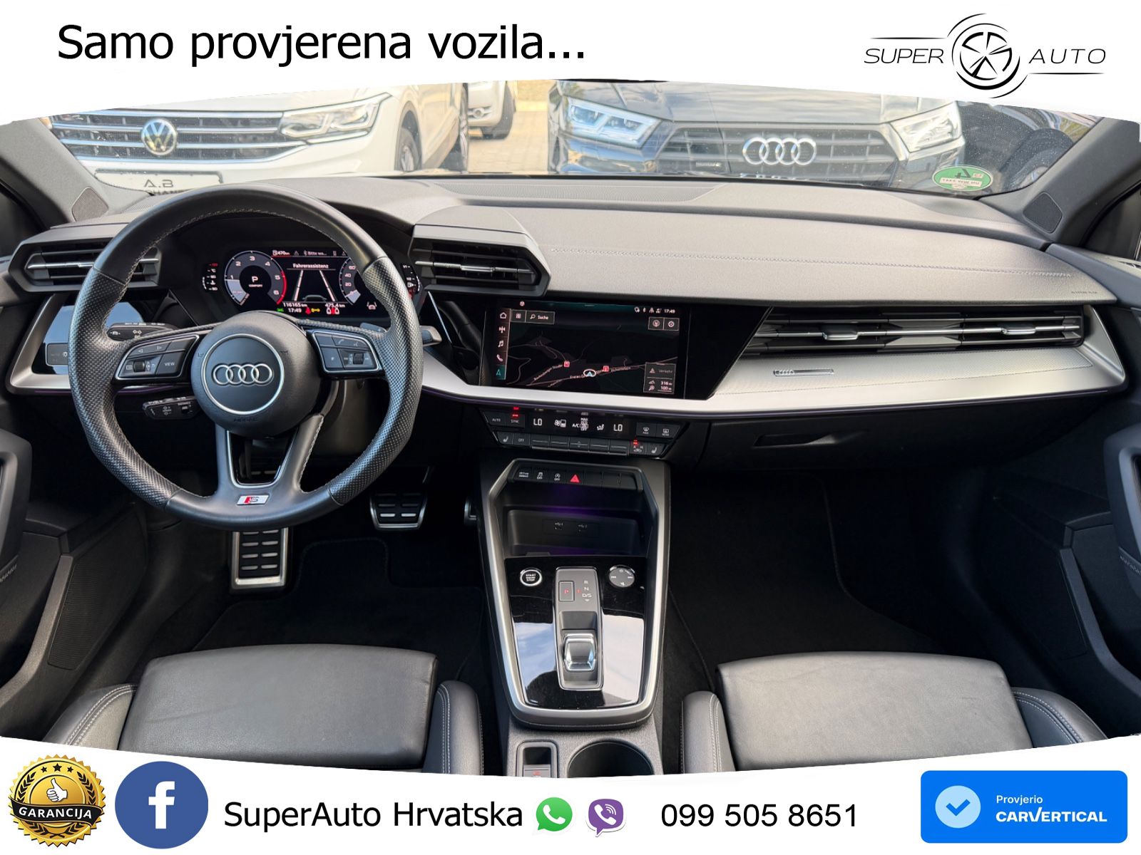 Audi A3 Limuzina 35 TDI (150 KS) S tronic S line LED+GR SJED+ACC