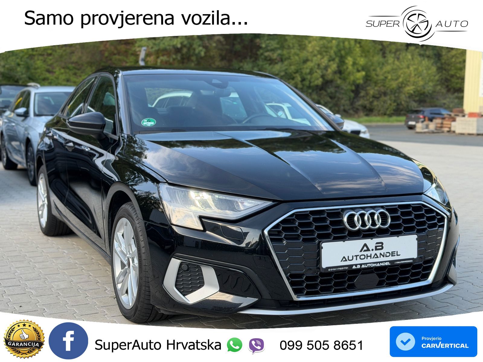 Audi A3 Limuzina 35 TDI (150 KS) S tronic S line LED+GR SJED+ACC