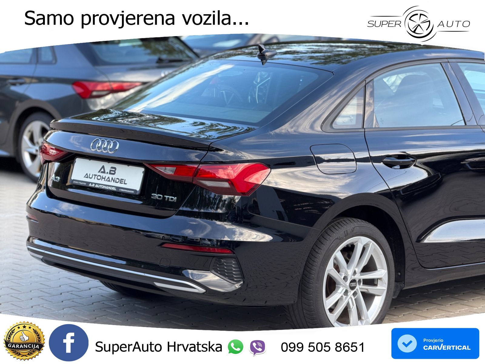 Audi A3 Limuzina 35 TDI (150 KS) S tronic S line LED+GR SJED+ACC