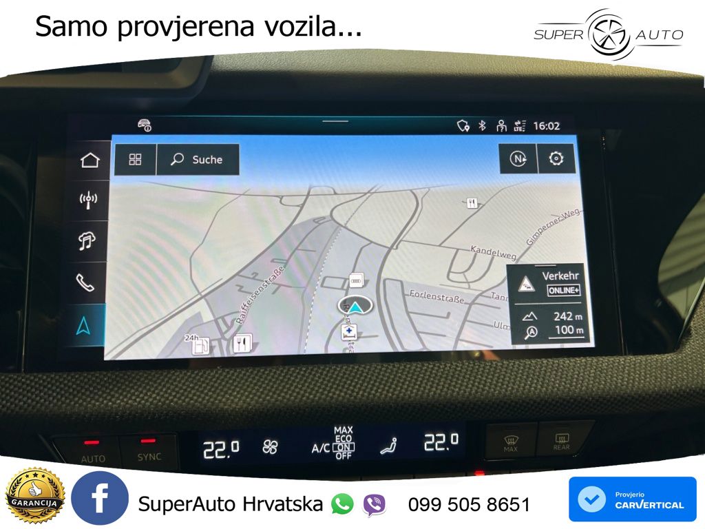 Audi S3 Limuzina 2.0 TFSI (333 KS) quattro S tronic MATRIX+GR SJED+KAM