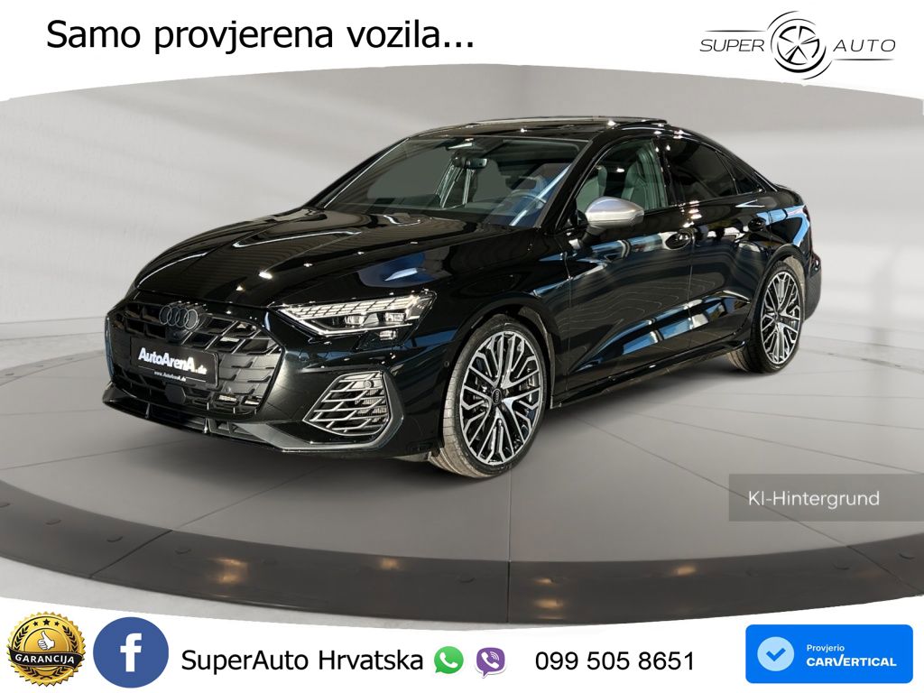 Audi S3 Limuzina 2.0 TFSI (333 KS) quattro S tronic MATRIX+GR SJED+KAM