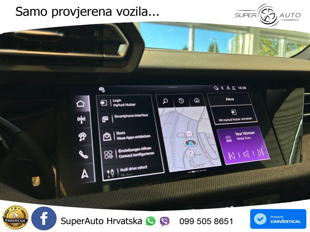 Audi S3 Limuzina 2.0 TFSI (333 KS) quattro S tronic MATRIX+GR SJED+KAM