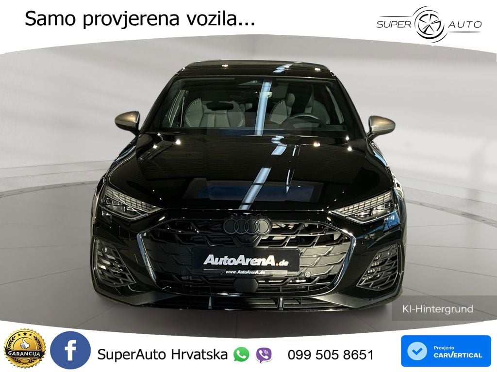 Audi S3 Limuzina 2.0 TFSI (333 KS) quattro S tronic MATRIX+GR SJED+KAM