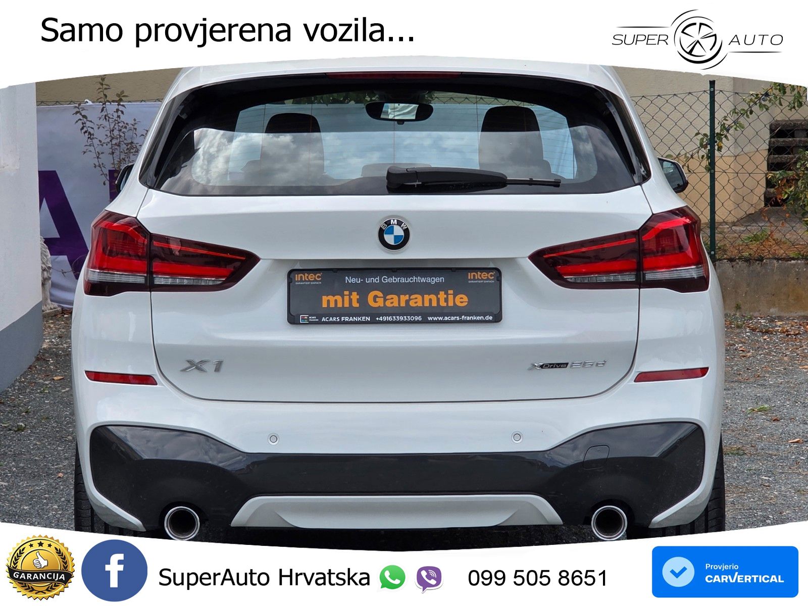 BMW X1 25d (231 KS) xDrive Steptronic M Sport LED+GR SJED+ACC