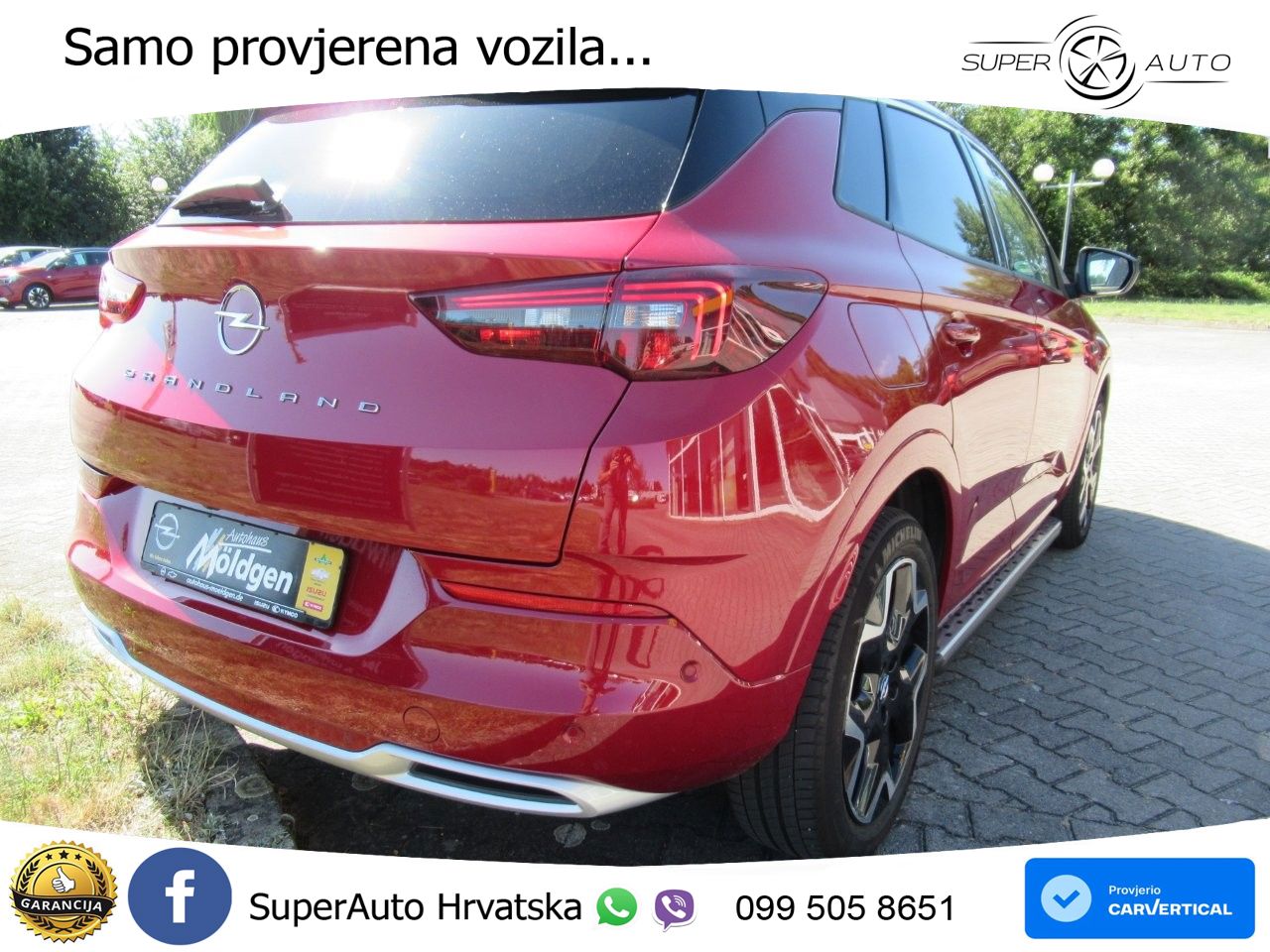 Opel Grandland 1.2i Turbo (130 KS) Automatic Ultimate LED+GR SJED+ACC