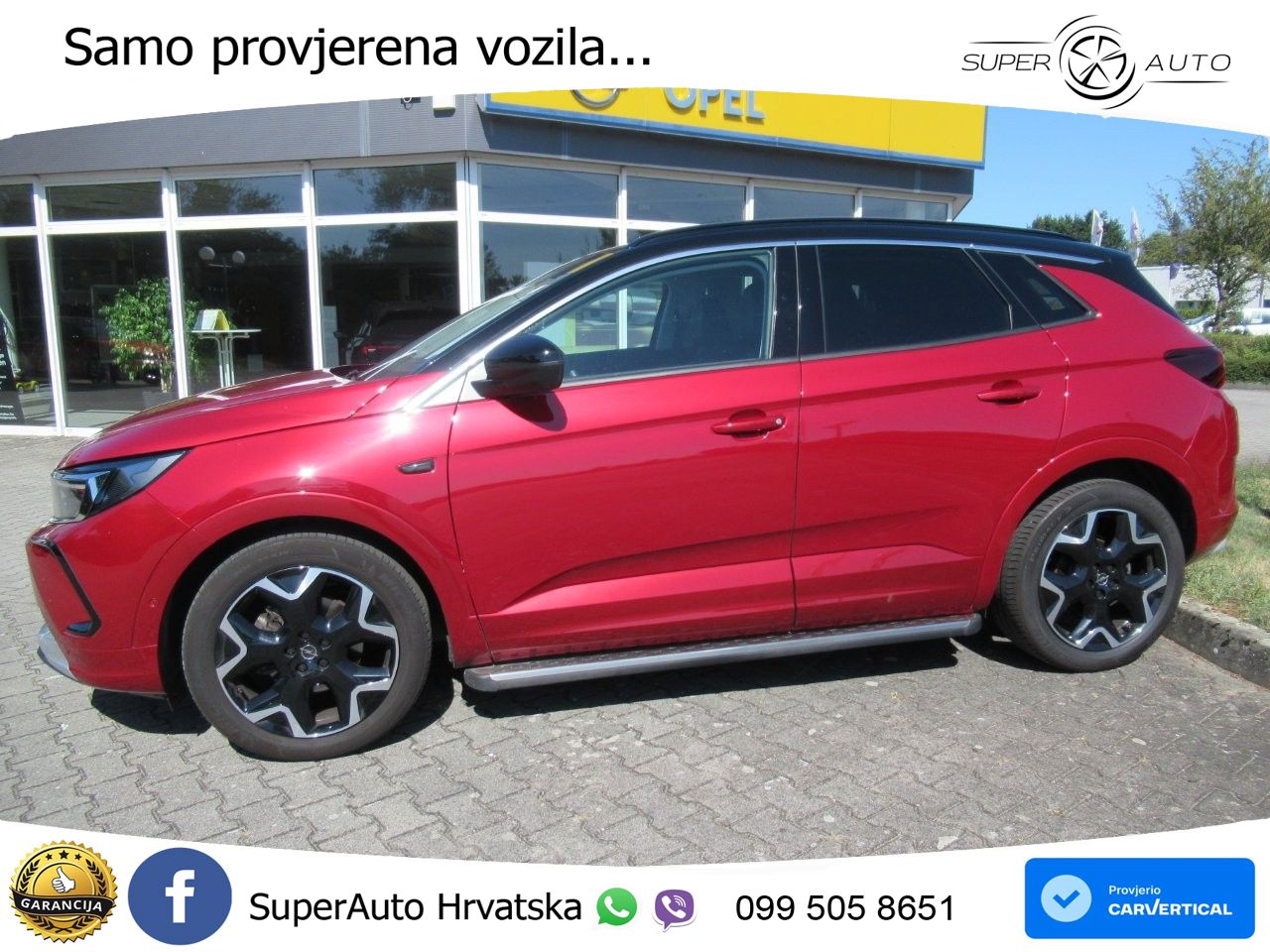Opel Grandland 1.2i Turbo (130 KS) Automatic Ultimate LED+GR SJED+ACC