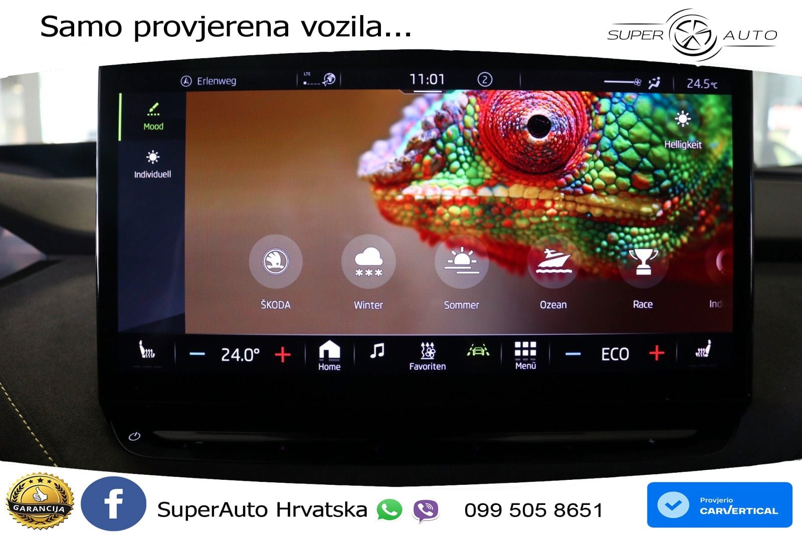 Škoda Enyaq Coupe iV RS 82 kWh (299 KS) AWD Lounge LED+GR SJED+ACC