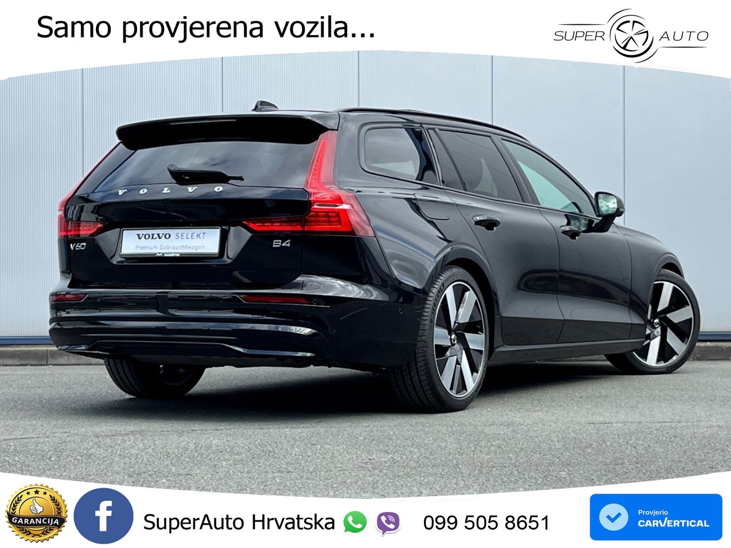 Volvo V60 2.0 B4 Diesel Geartronic LED+GR SJED+ACC
