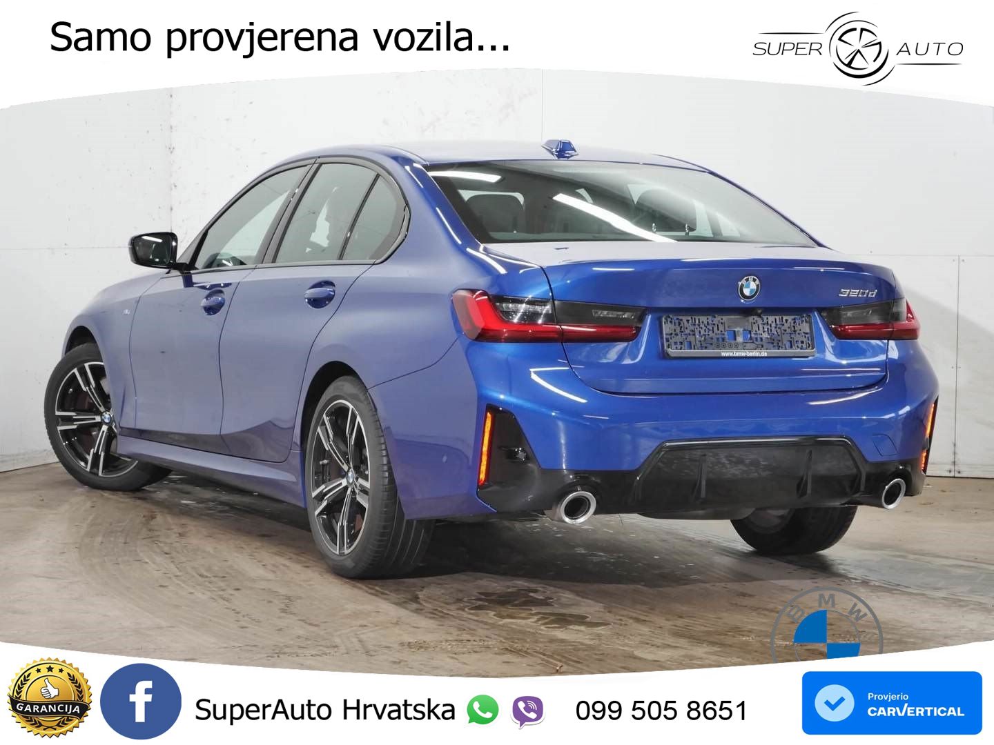 BMW 320d (190 KS) Steptronic M Sport