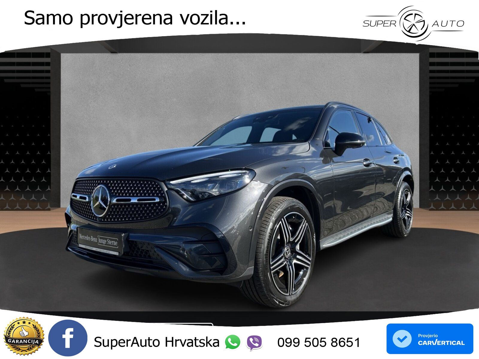 Mercedes GLC 220d (197 KS) 4MATIC 9G-TRONIC AMG ZRAČNI+ACC+GR SJED+360+PANO