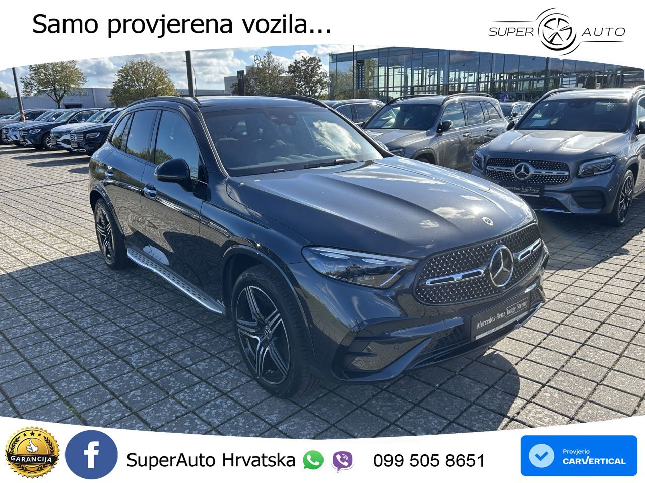 Mercedes GLC 220d (197 KS) 4MATIC 9G-TRONIC AMG ZRAČNI+ACC+GR SJED+360+PANO