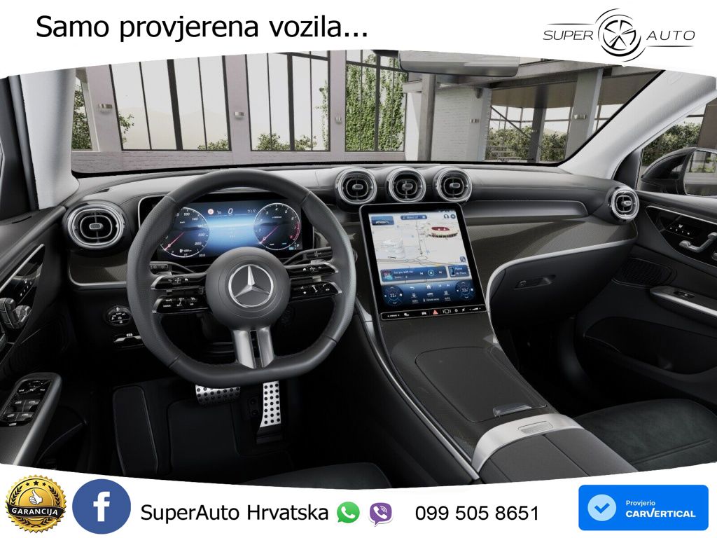 Mercedes GLC Coupe 200 (204 KS) 4MATIC 9G-TRONIC AMG ACC+GR SJED+360+PANO