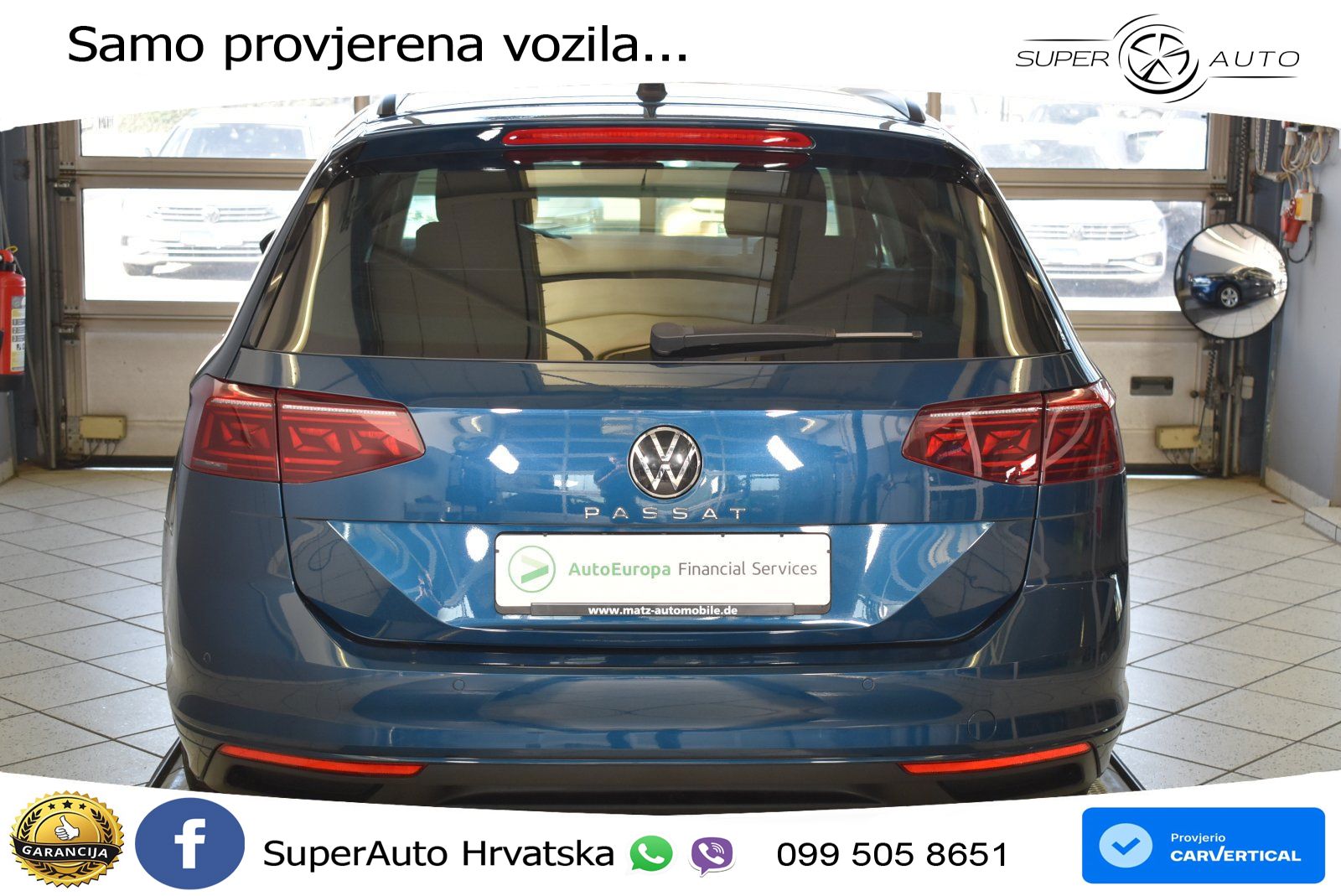 Volkswagen Passat Variant 2.0 TDI (200 KS) DSG Business MATRIX+GR SJED+KAM