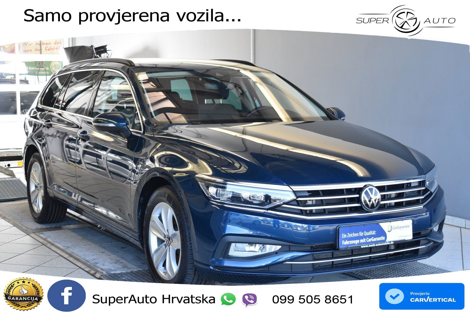 Volkswagen Passat Variant 2.0 TDI (200 KS) DSG Business MATRIX+GR SJED+KAM