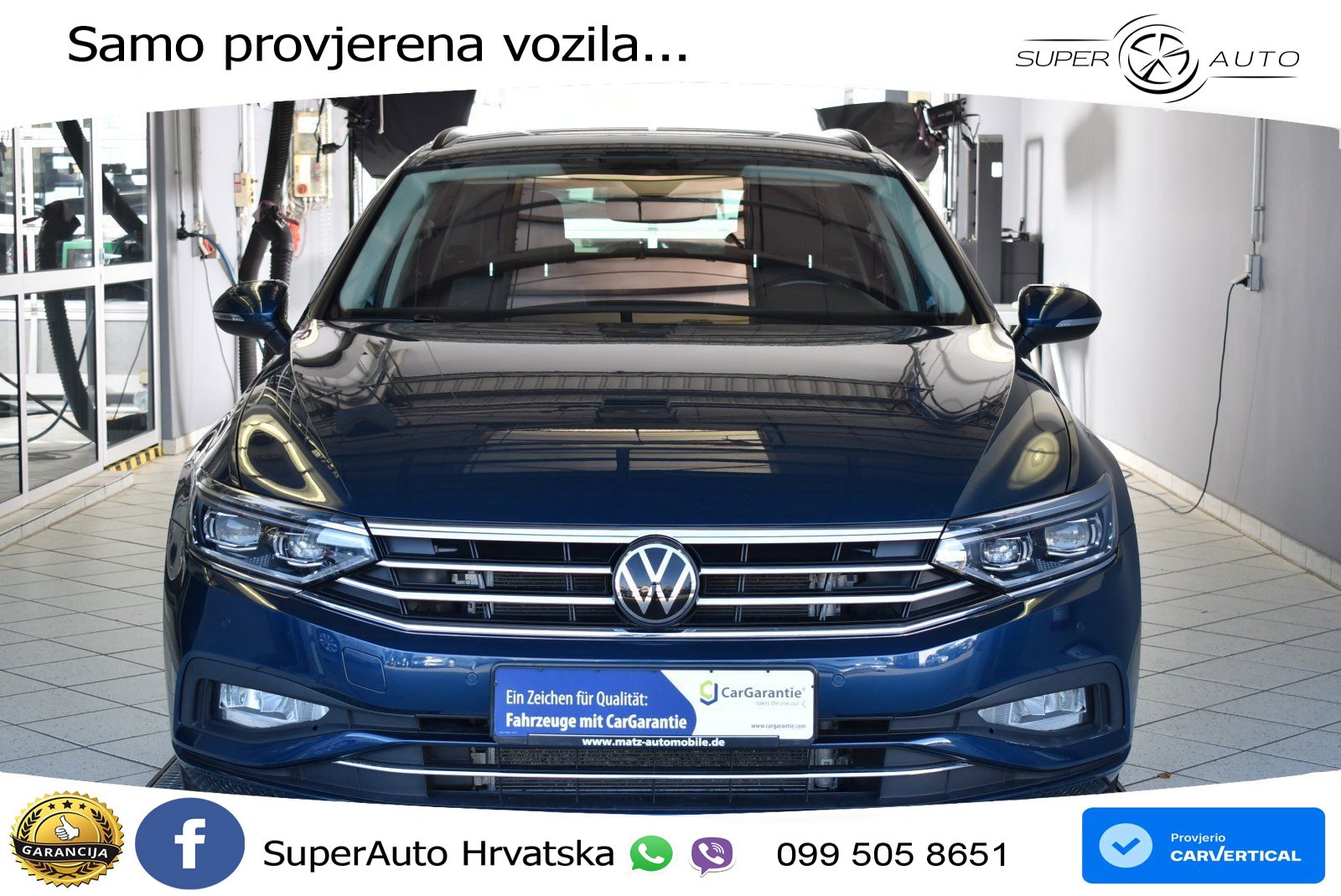 Volkswagen Passat Variant 2.0 TDI (200 KS) DSG Business MATRIX+GR SJED+KAM