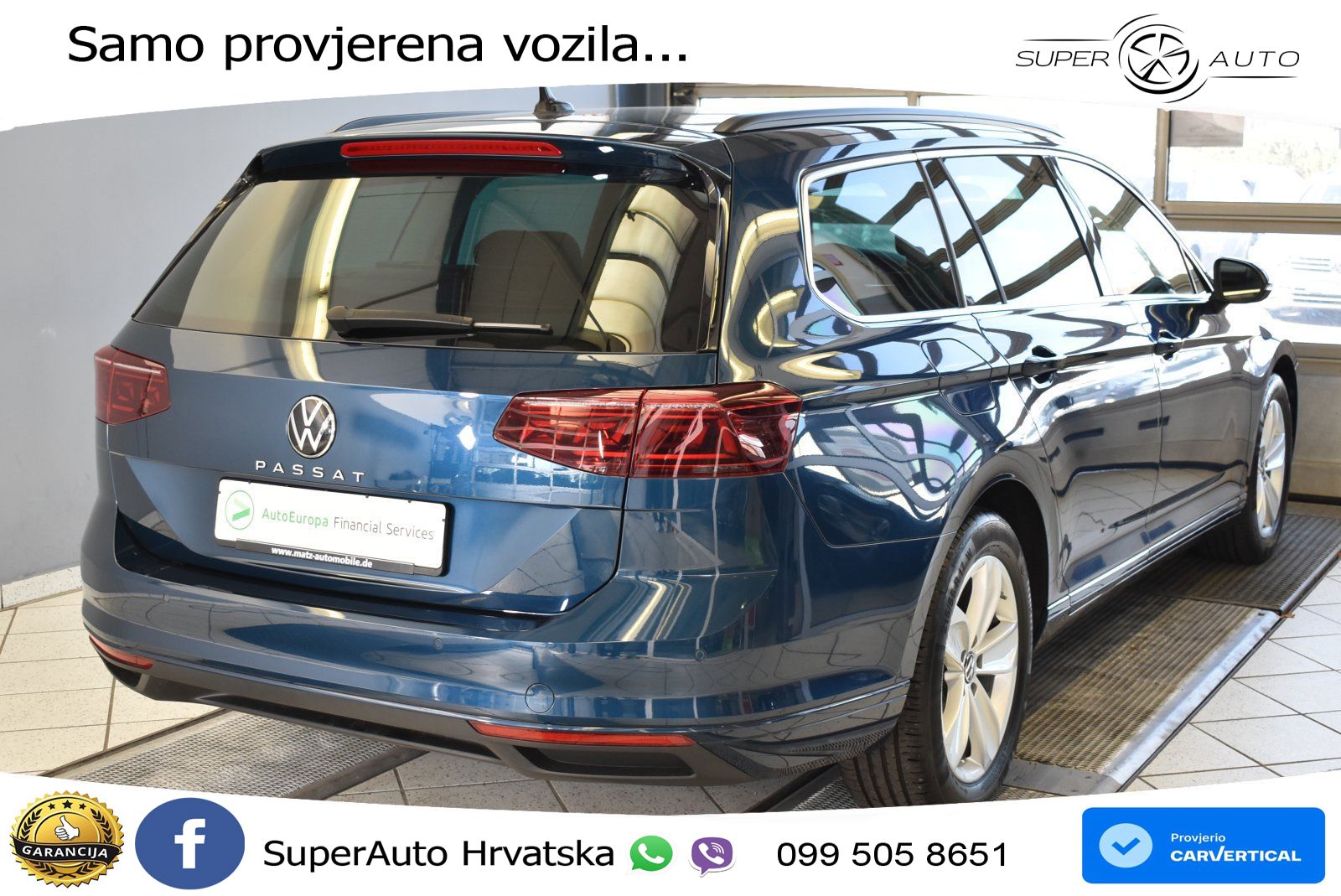 Volkswagen Passat Variant 2.0 TDI (200 KS) DSG Business MATRIX+GR SJED+KAM