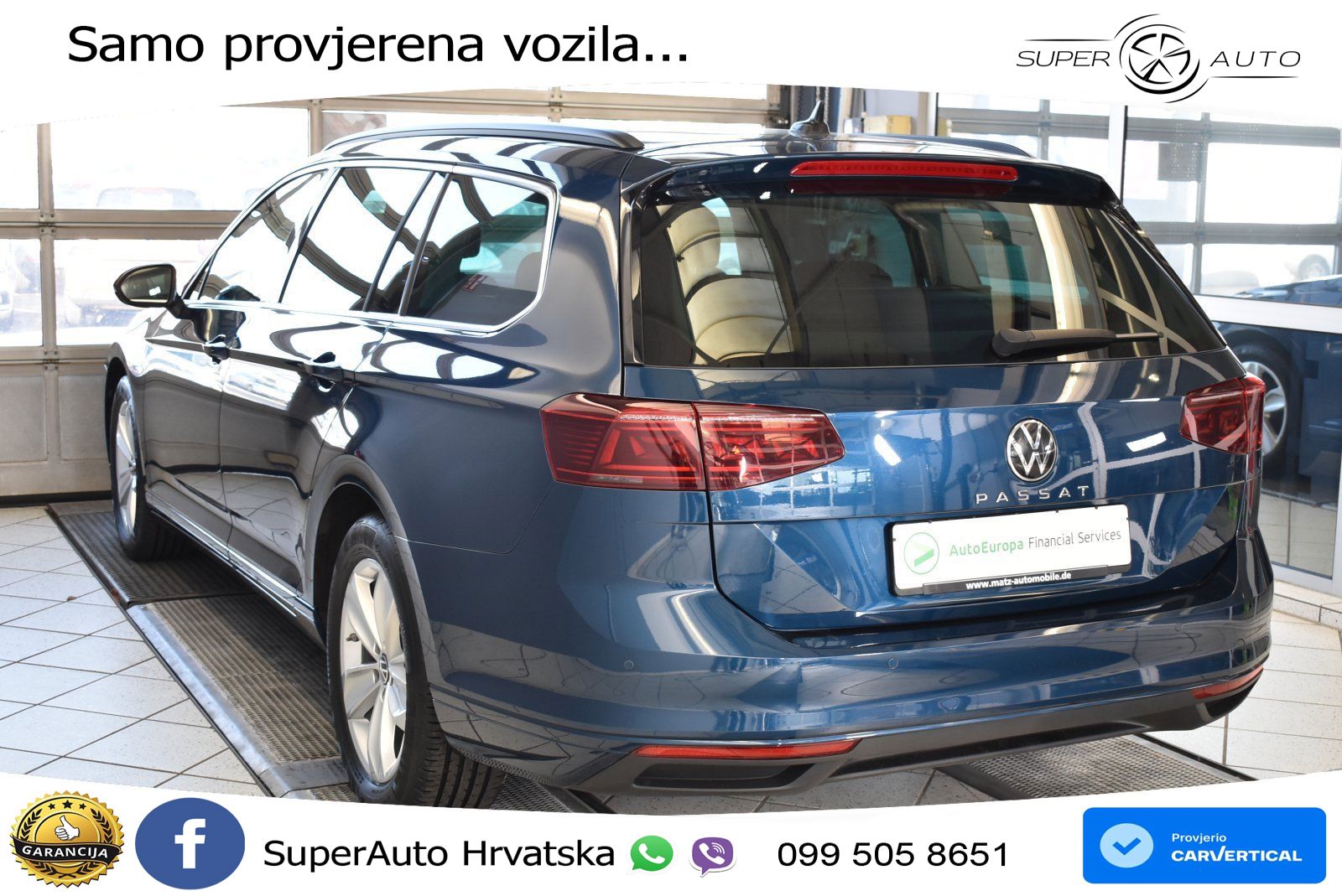 Volkswagen Passat Variant 2.0 TDI (200 KS) DSG Business MATRIX+GR SJED+KAM