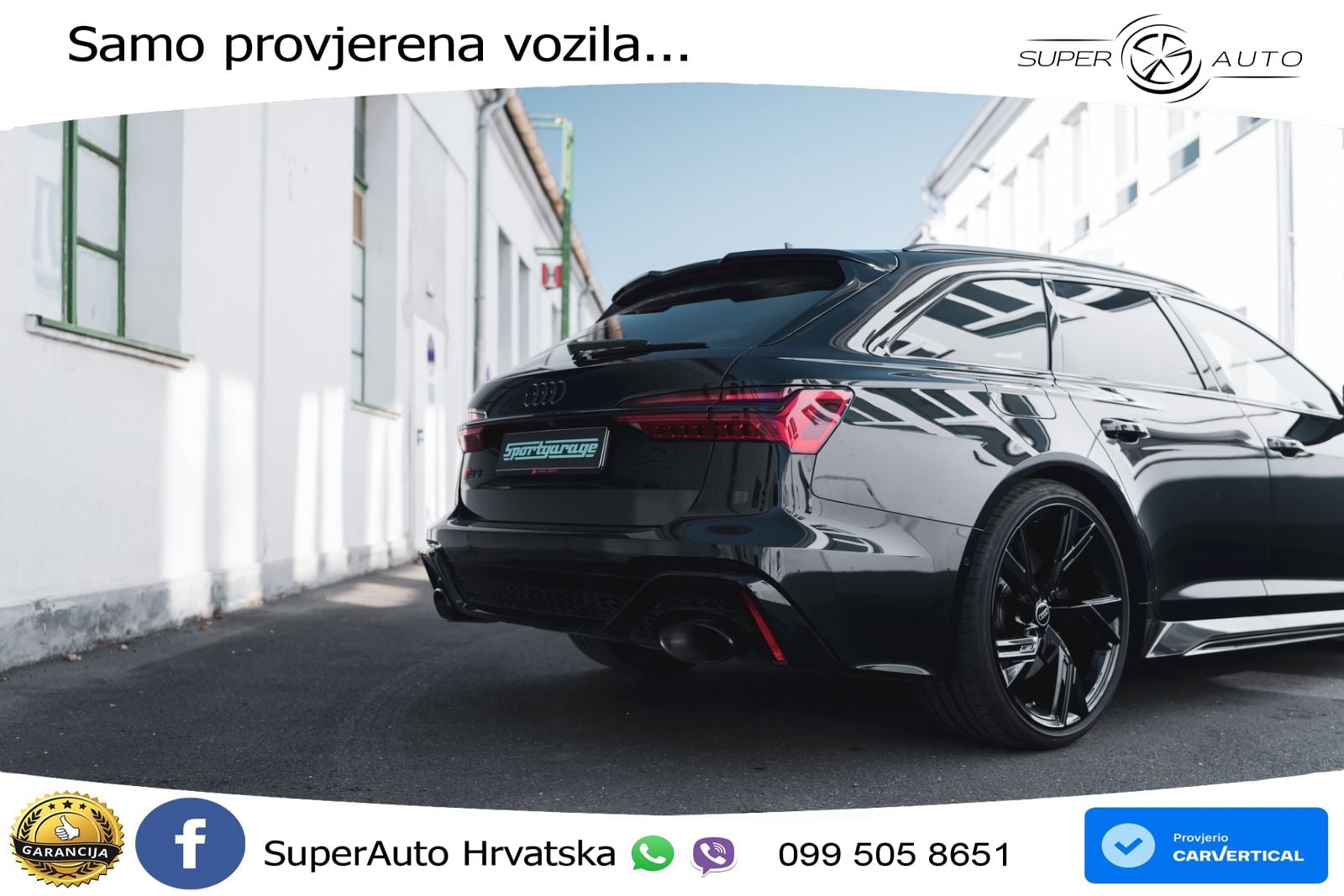 Audi RS6 Avant 4.0 TFSI V8 (600 KS) quattro Tiptronic LED+GR SJED+ACC