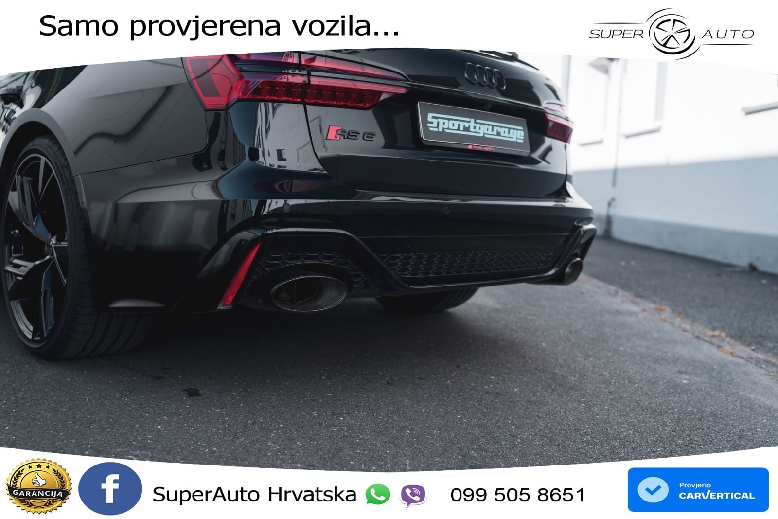 Audi RS6 Avant 4.0 TFSI V8 (600 KS) quattro Tiptronic LED+GR SJED+ACC