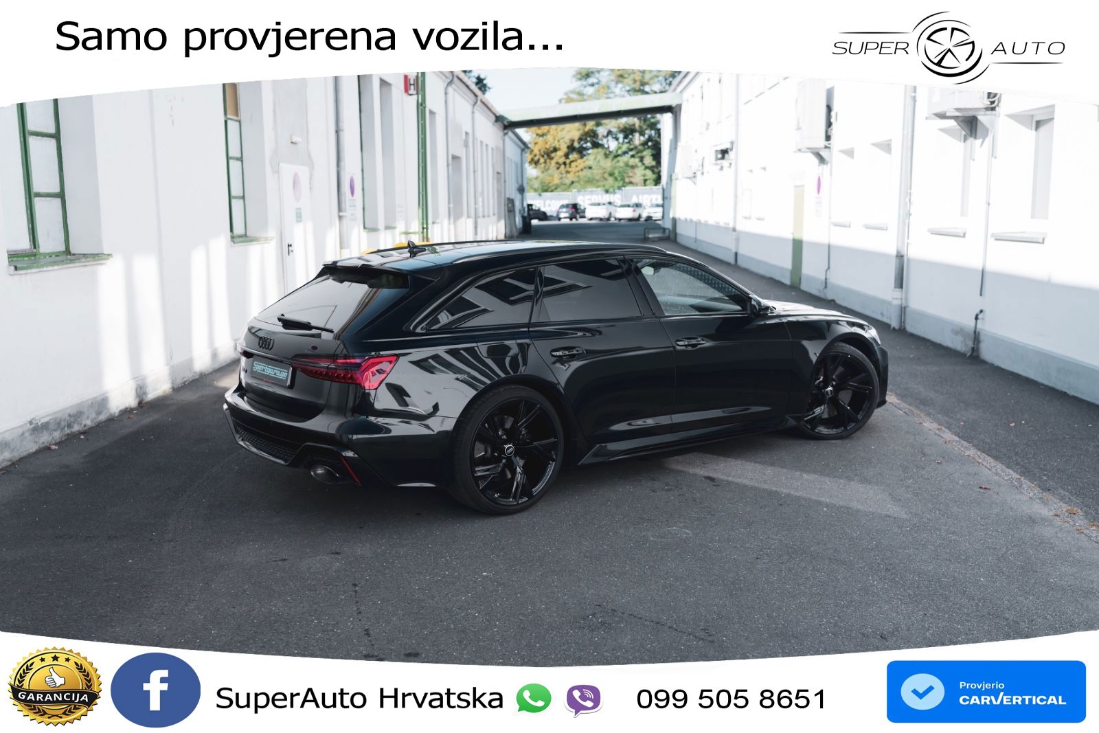 Audi RS6 Avant 4.0 TFSI V8 (600 KS) quattro Tiptronic LED+GR SJED+ACC