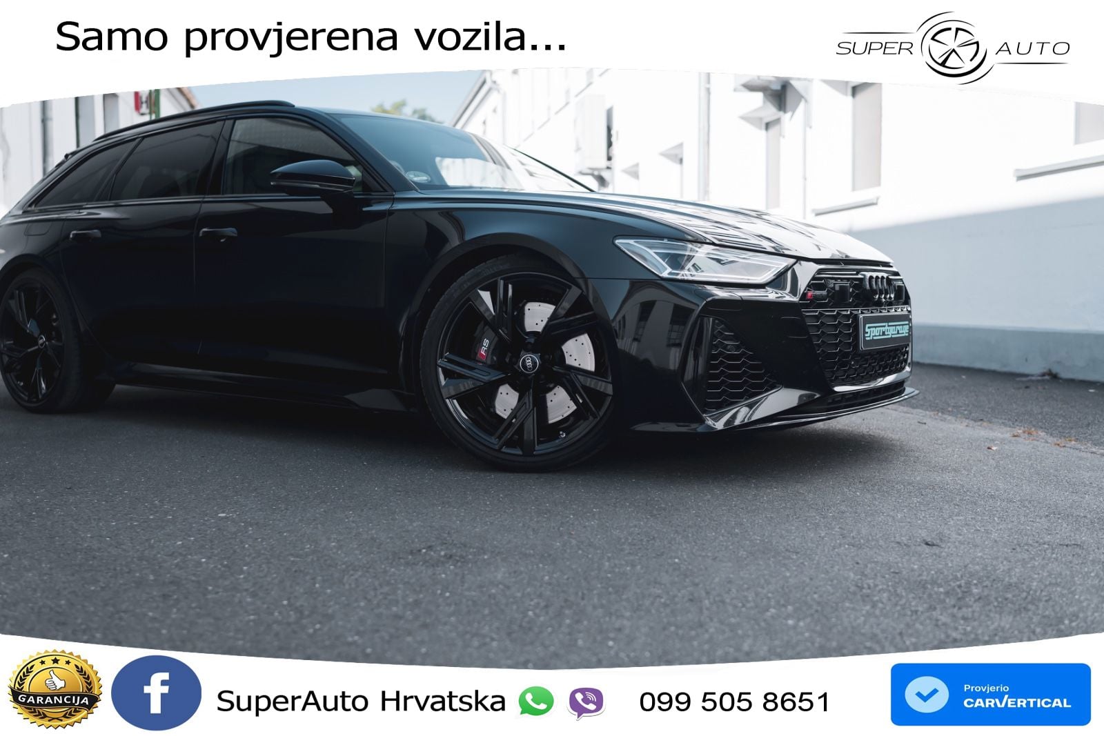 Audi RS6 Avant 4.0 TFSI V8 (600 KS) quattro Tiptronic LED+GR SJED+ACC