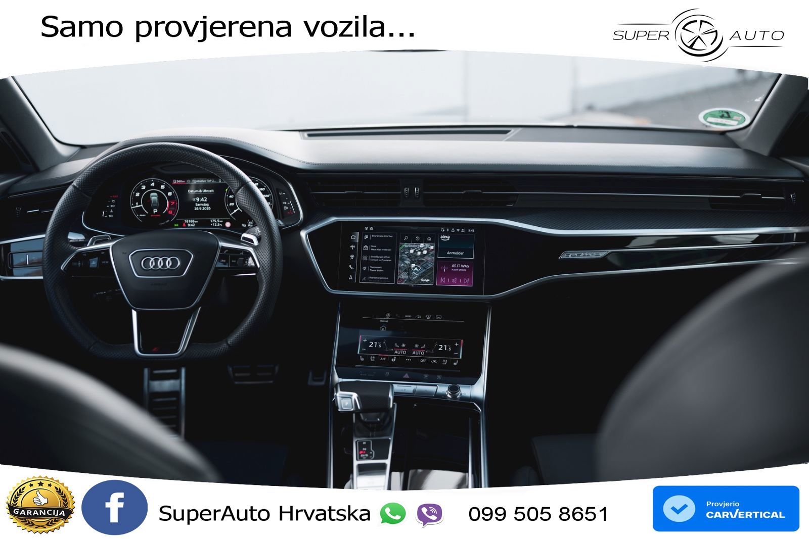 Audi RS6 Avant 4.0 TFSI V8 (600 KS) quattro Tiptronic LED+GR SJED+ACC
