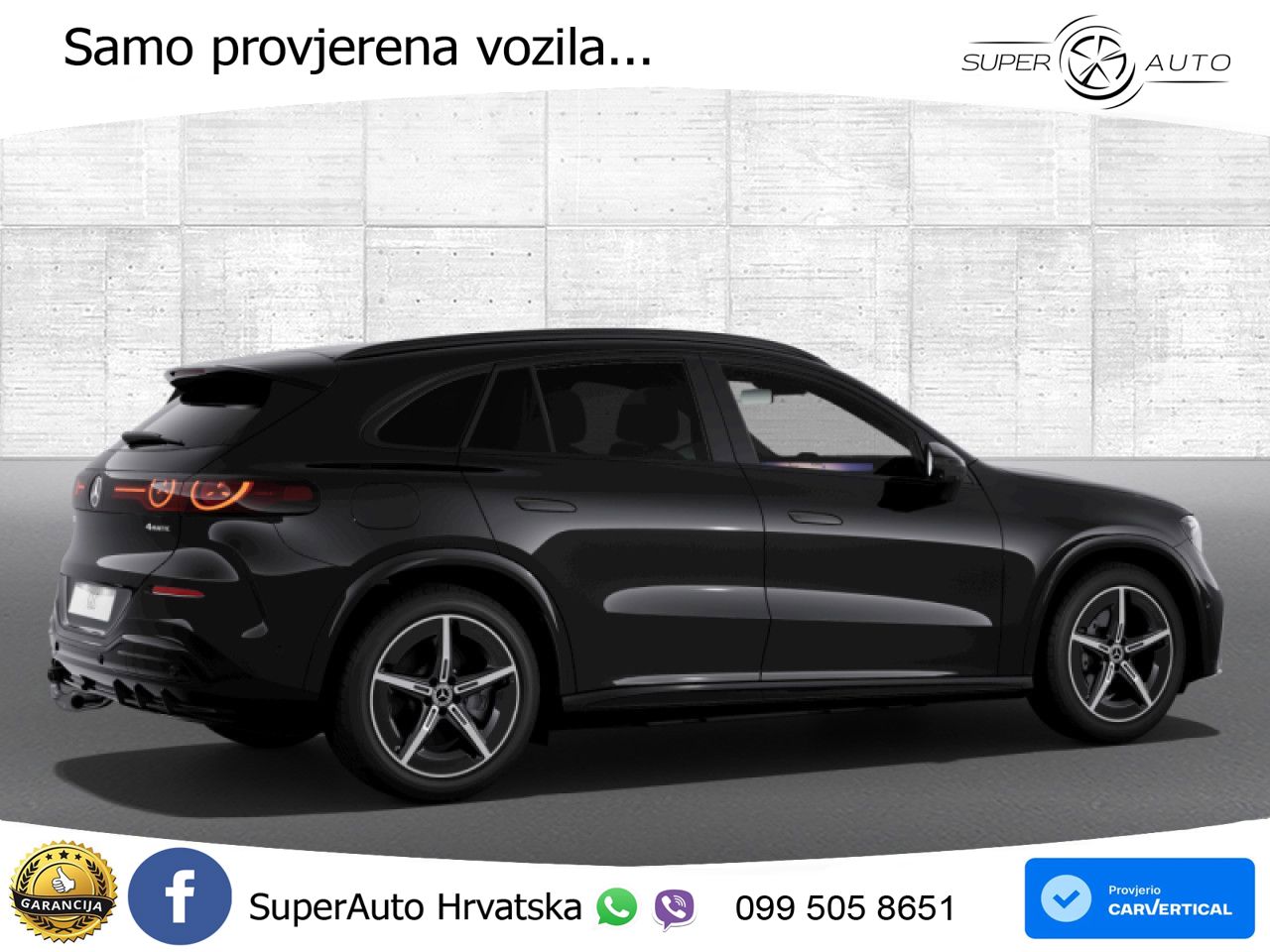 Mercedes GLC 400 94 kWh (489 KS) 4MATIC EQ Technology AMG LED+GR SJED+ACC