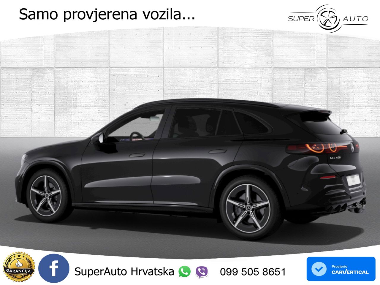 Mercedes GLC 400 94 kWh (489 KS) 4MATIC EQ Technology AMG LED+GR SJED+ACC