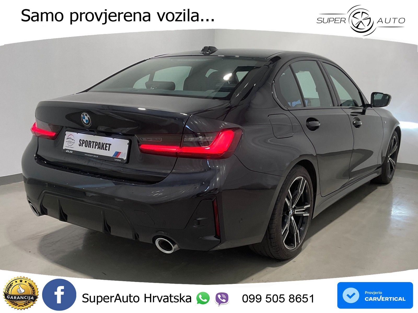 BMW 320d (190 KS) xDrive Steptronic M Sport LED+GR SJED+ACC