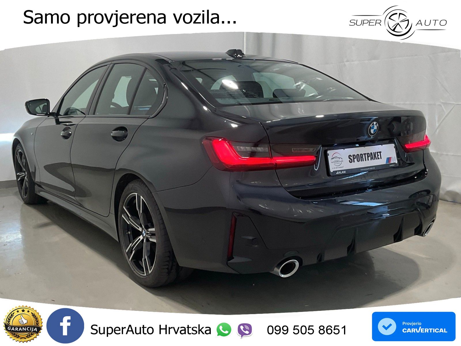 BMW 320d (190 KS) xDrive Steptronic M Sport LED+GR SJED+ACC